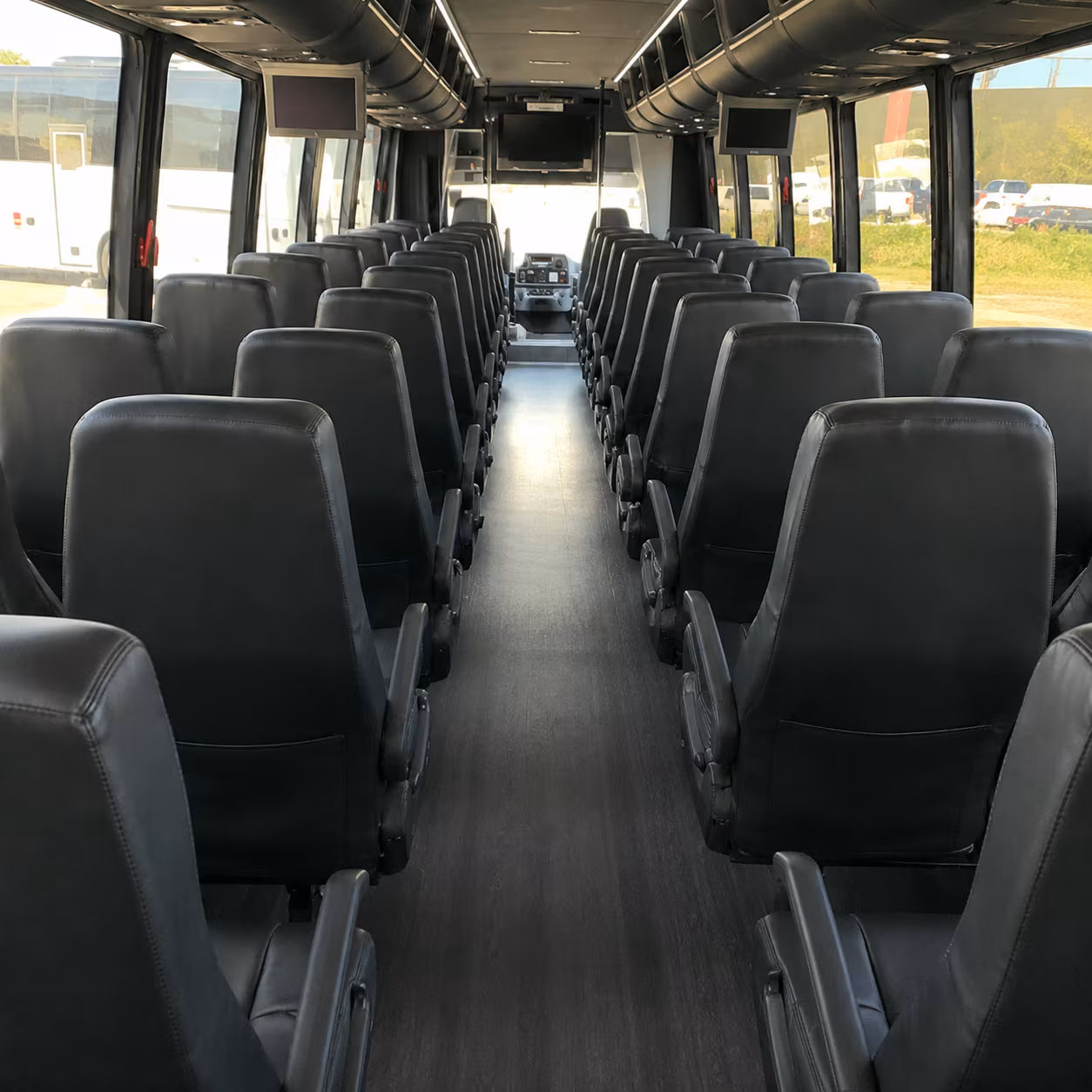 35 passenger minibus inside