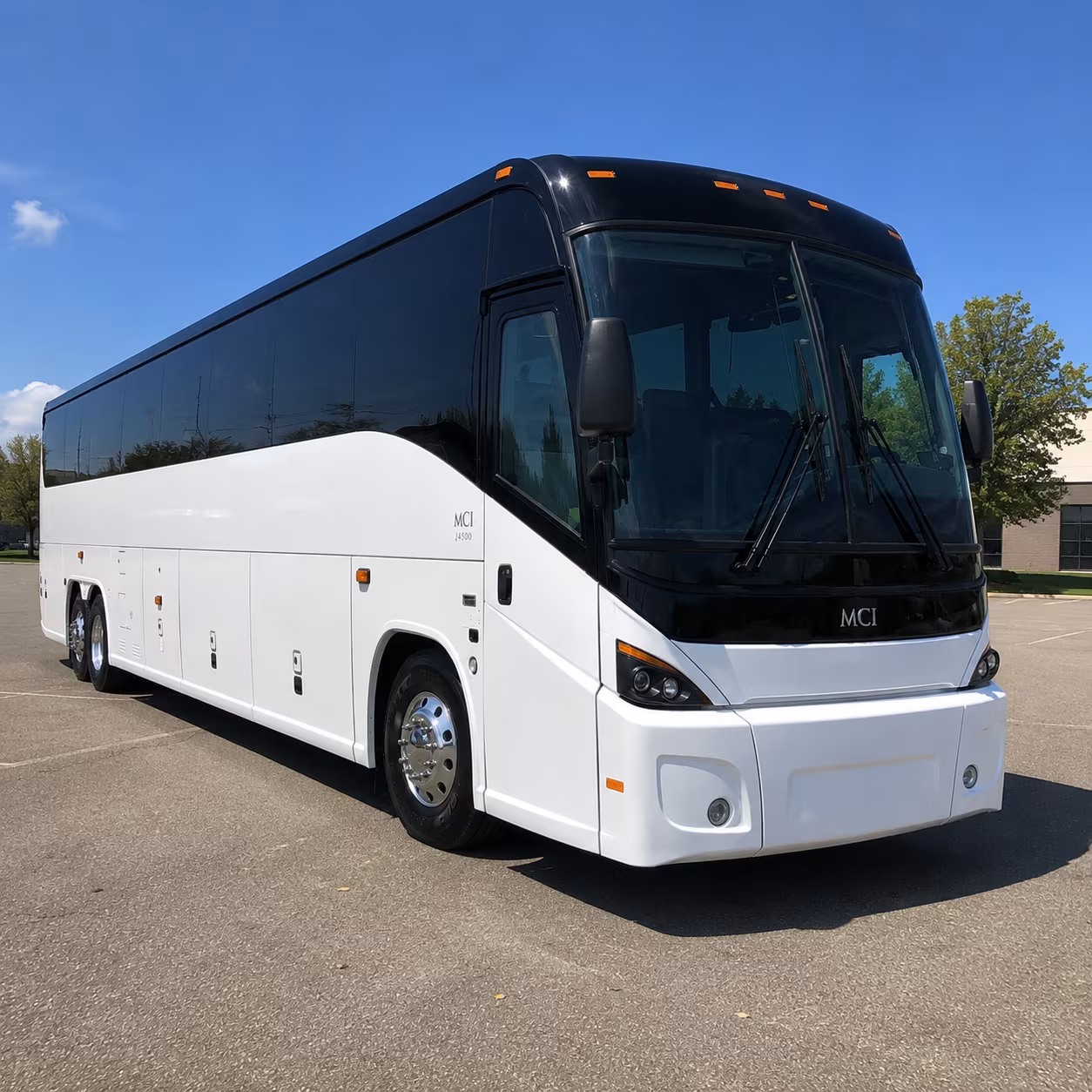 56 passenger charter bus