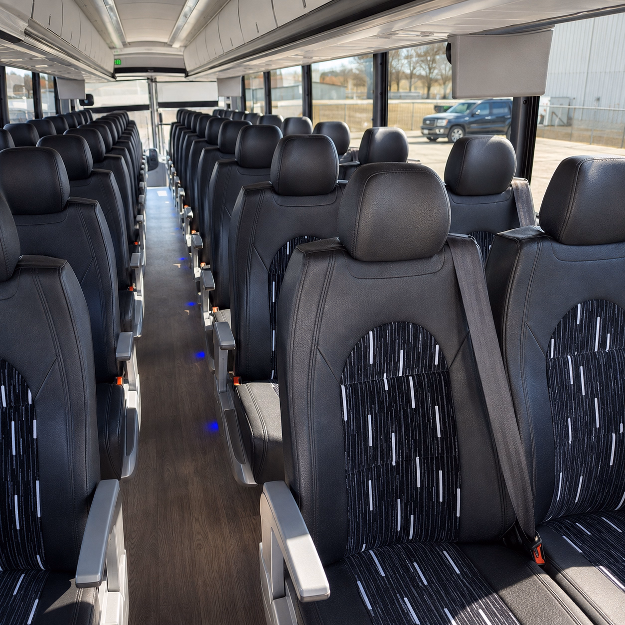 charter buses for silicon valley corporate shuttles and off sites