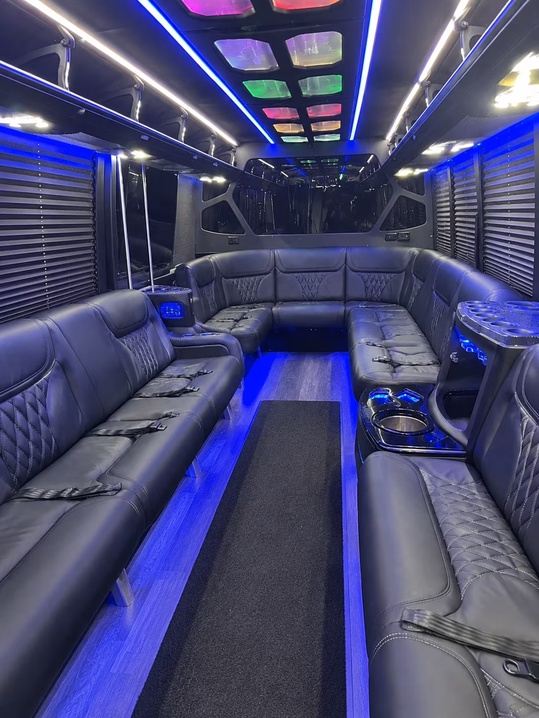san francisco night on town party bus rental