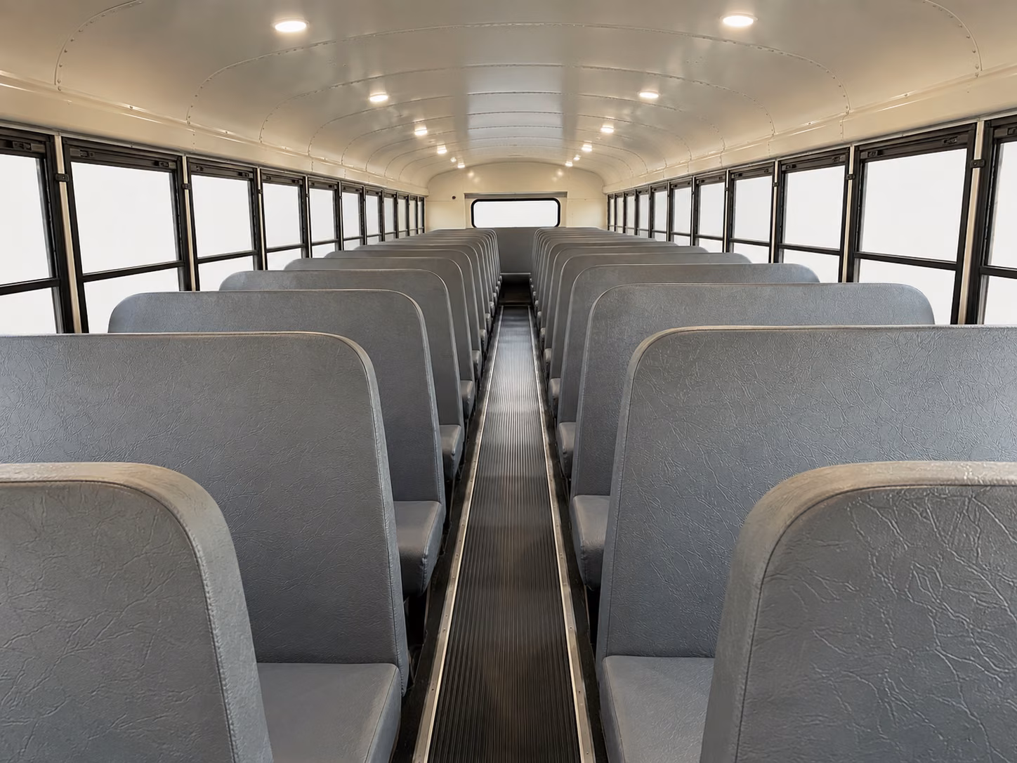 school bus interior