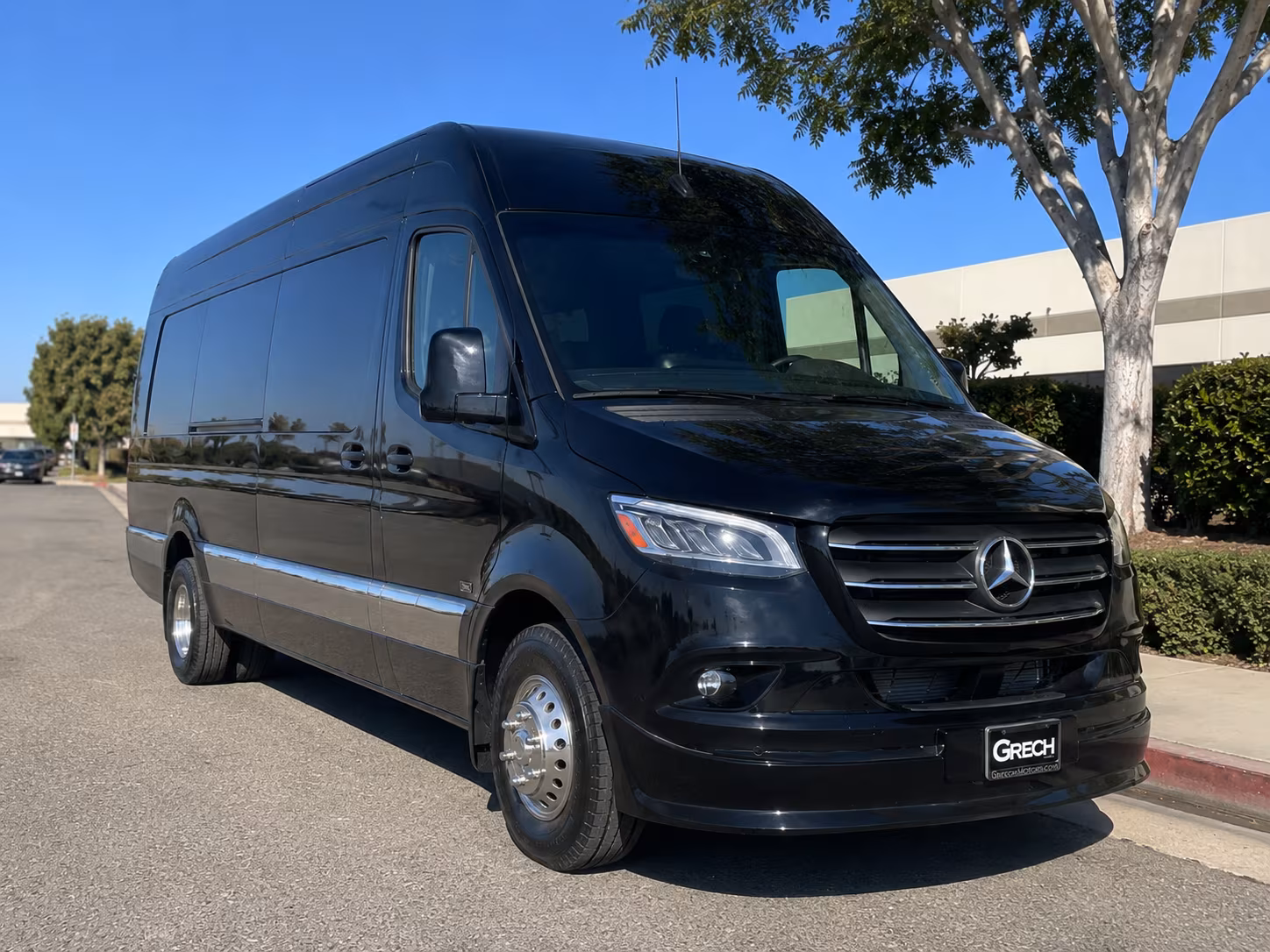 sprinter van with driver